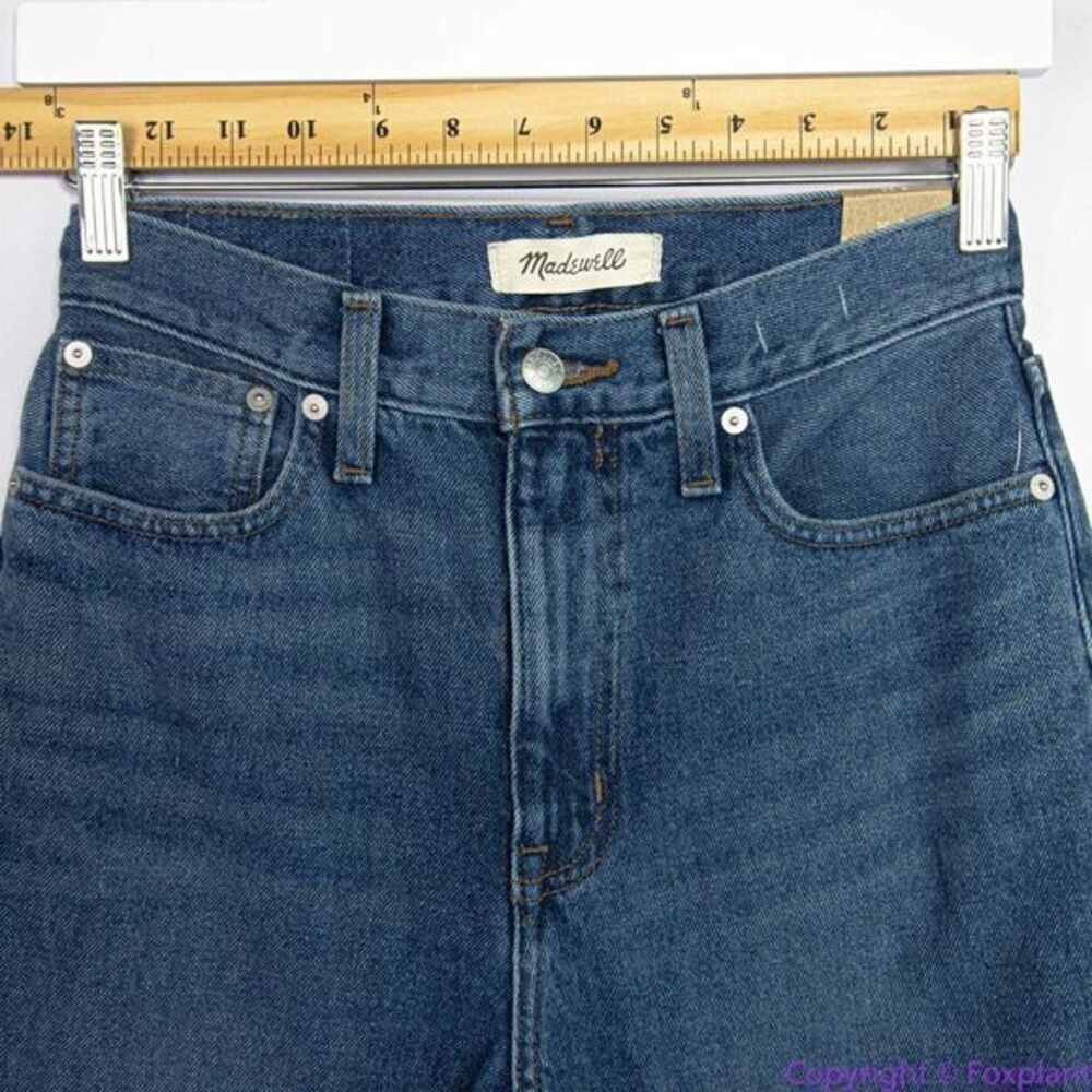 NEW Madewell Perfect Vintage Straight Jean in Firthway Wash, 24 - Picture 7 of 16